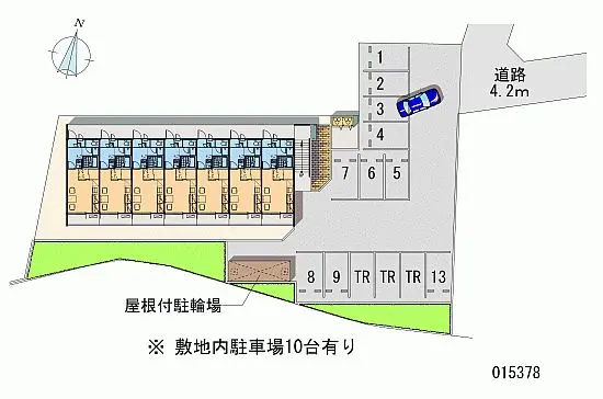 ★手数料０円★日高市鹿山　月極駐車場（LP）